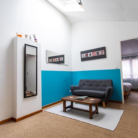 T2 Toulouse 40M2, Lit Queen Size, Climatisation, Quartier Sympa, Terrasse Dış mekan fotoğraf