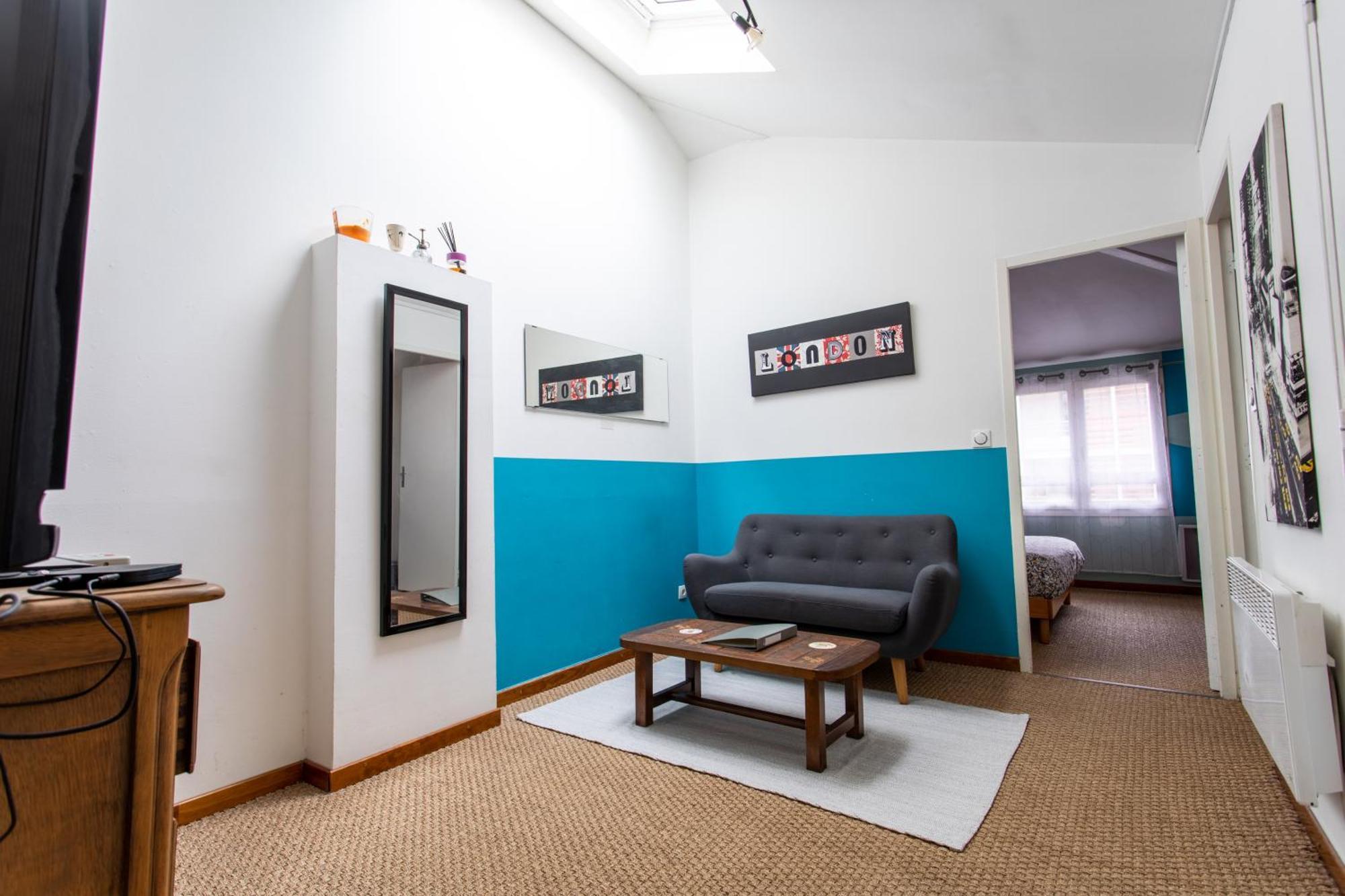 T2 Toulouse 40M2, Lit Queen Size, Climatisation, Quartier Sympa, Terrasse Dış mekan fotoğraf