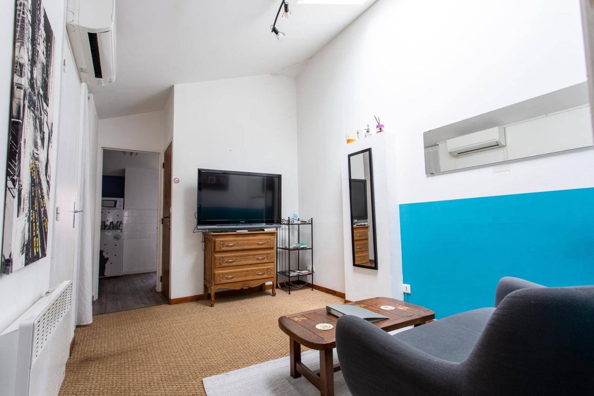 T2 Toulouse 40M2, Lit Queen Size, Climatisation, Quartier Sympa, Terrasse Dış mekan fotoğraf